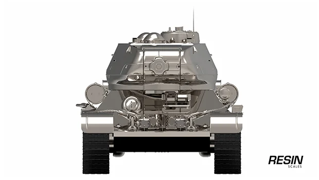 T-34-85 Soviet medium tank 1:35 scale resin kit